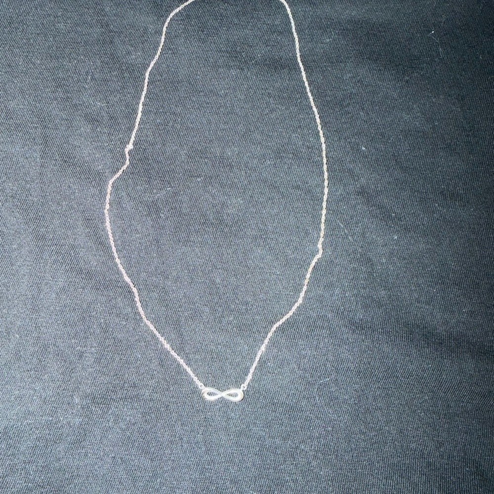 Tiffany & Co. Silver Infinity Necklace